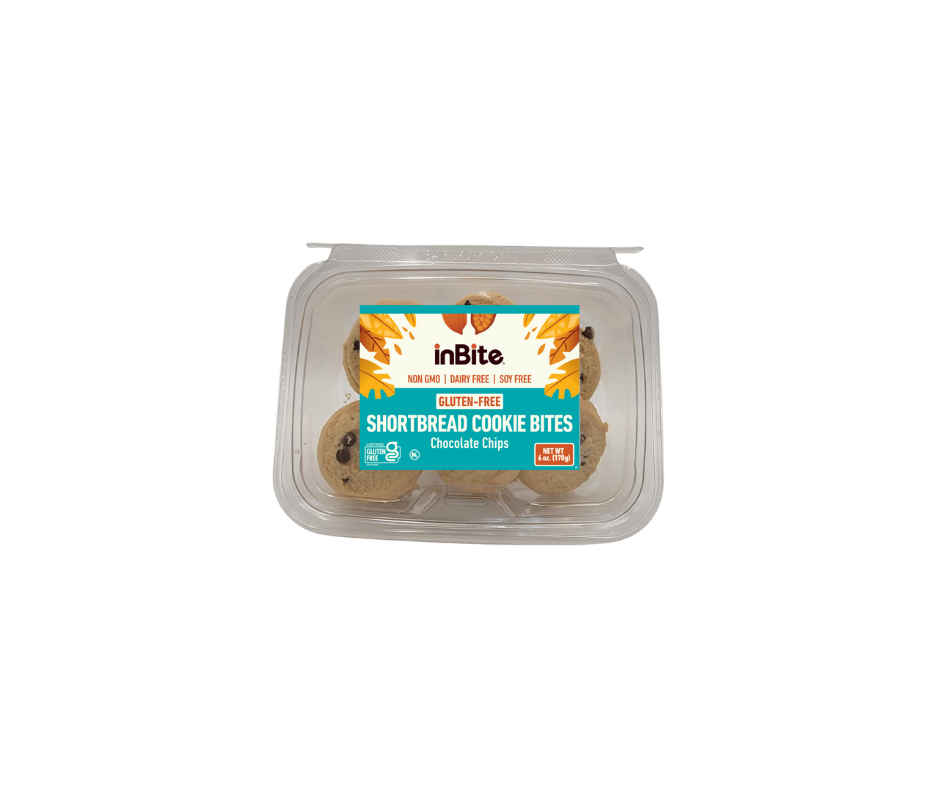 Shortbread Cookie Bites - 6 oz: Gluten-Free Shortbread Cookies – Lactose-Free & Kosher | InBite