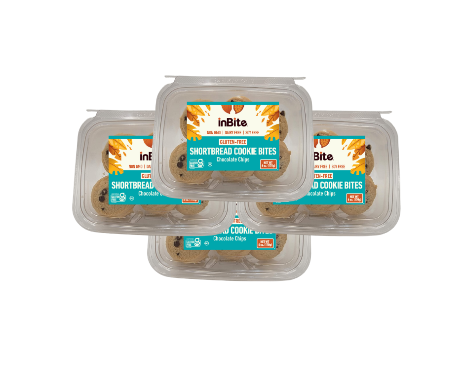 Shortbread Cookie Bites - 6 oz: Gluten-Free Shortbread Cookies – Lactose-Free & Kosher | InBite
