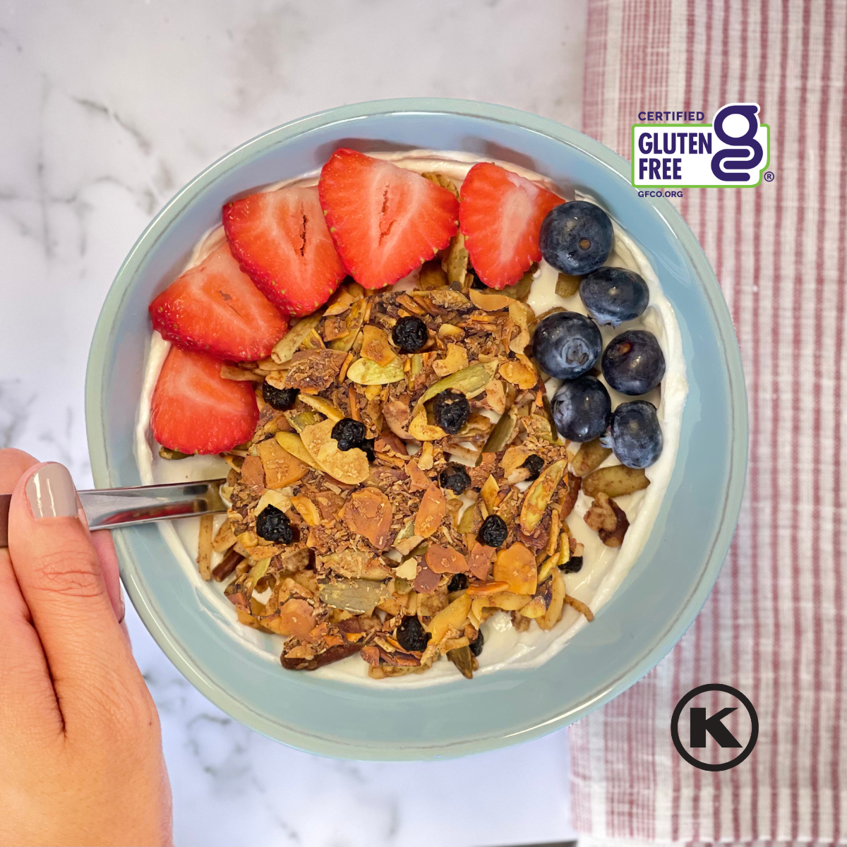 Granola: Blueberry & Vanilla - 1.8oz (8 Pack)