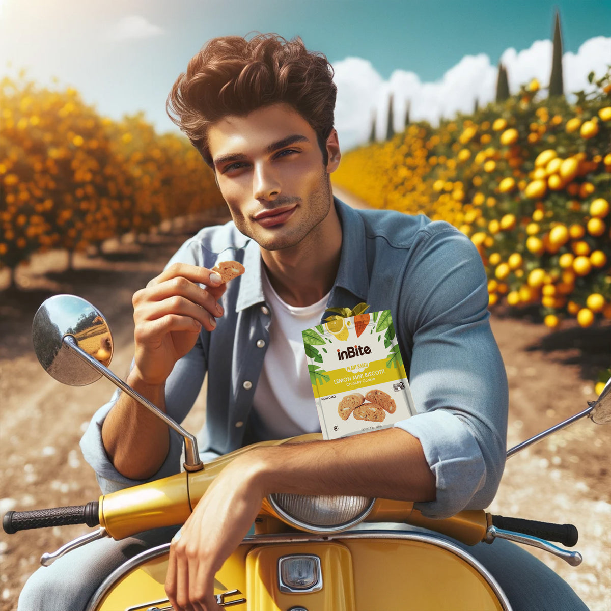 Premium GlutenFree & Vegan Lemon Biscotti Authentic SoftBaked