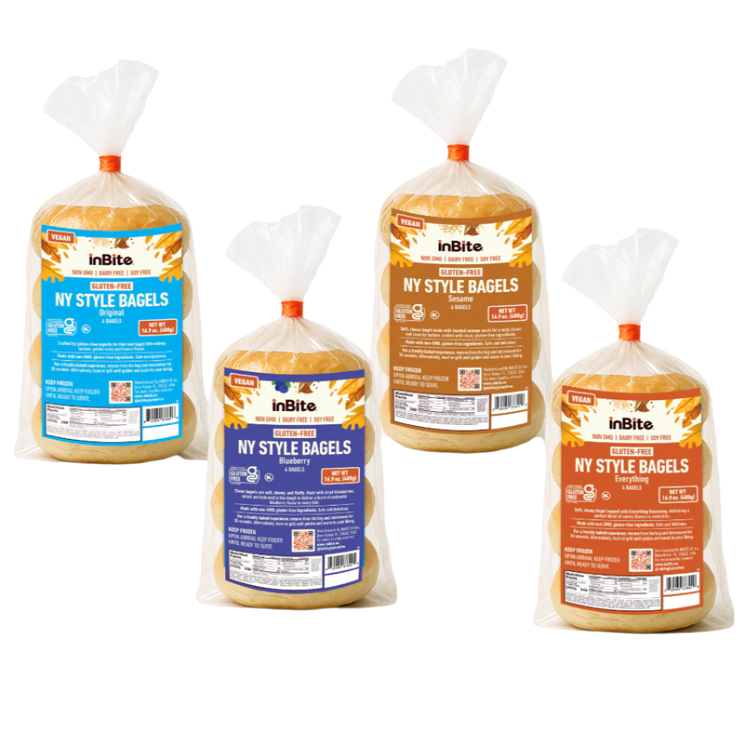 NY STYLE BAGEL: Gluten-Free Vegan New York-Style Bagels – Authentic Taste, Allergen-Friendly - Inbite