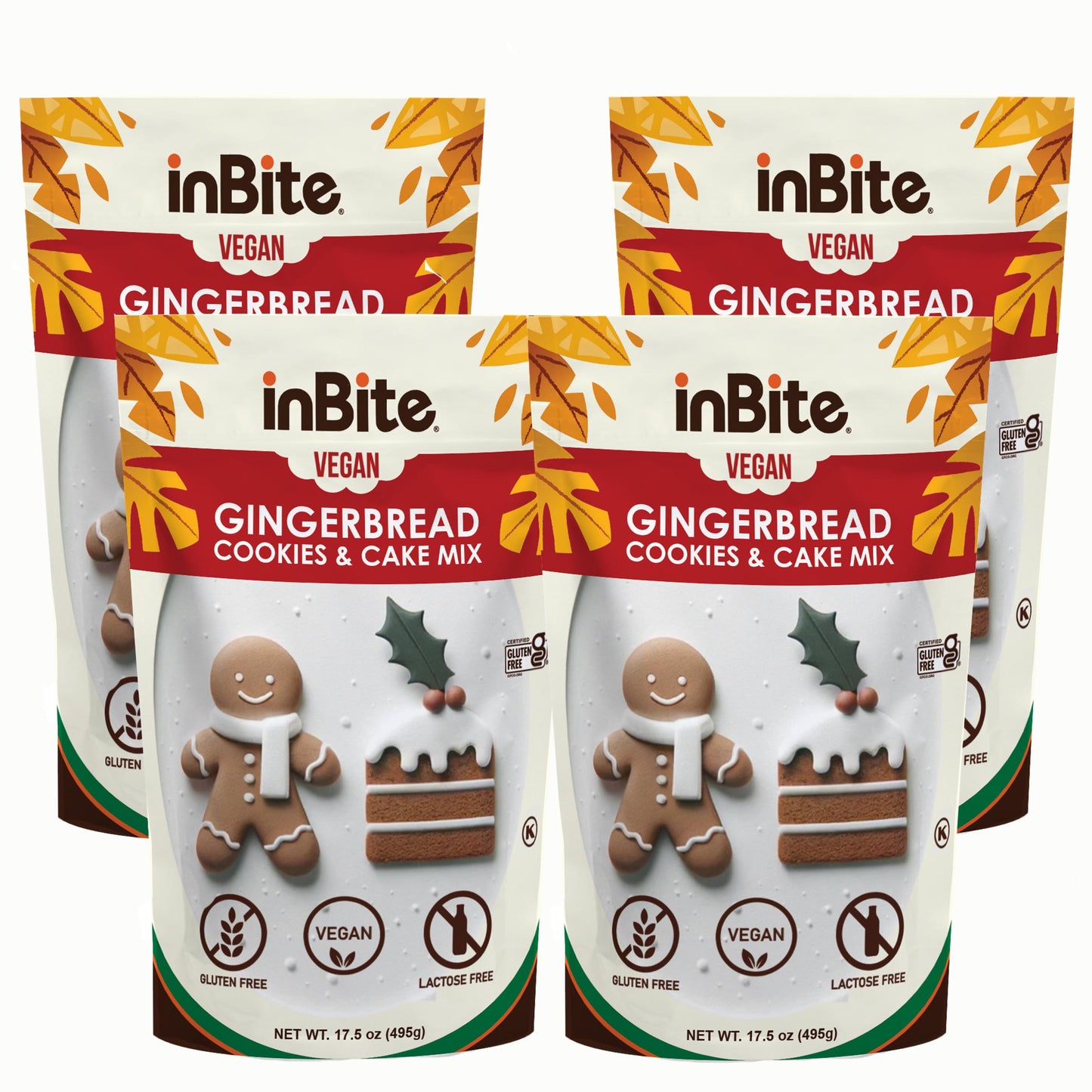 Gingerbread Mix - 17.5 oz each - 4 Pack