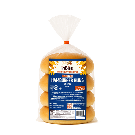 Hamburger Bun: Gluten-Free Hamburger Buns | Soft, Well-Structured & Flavorful – Inbite