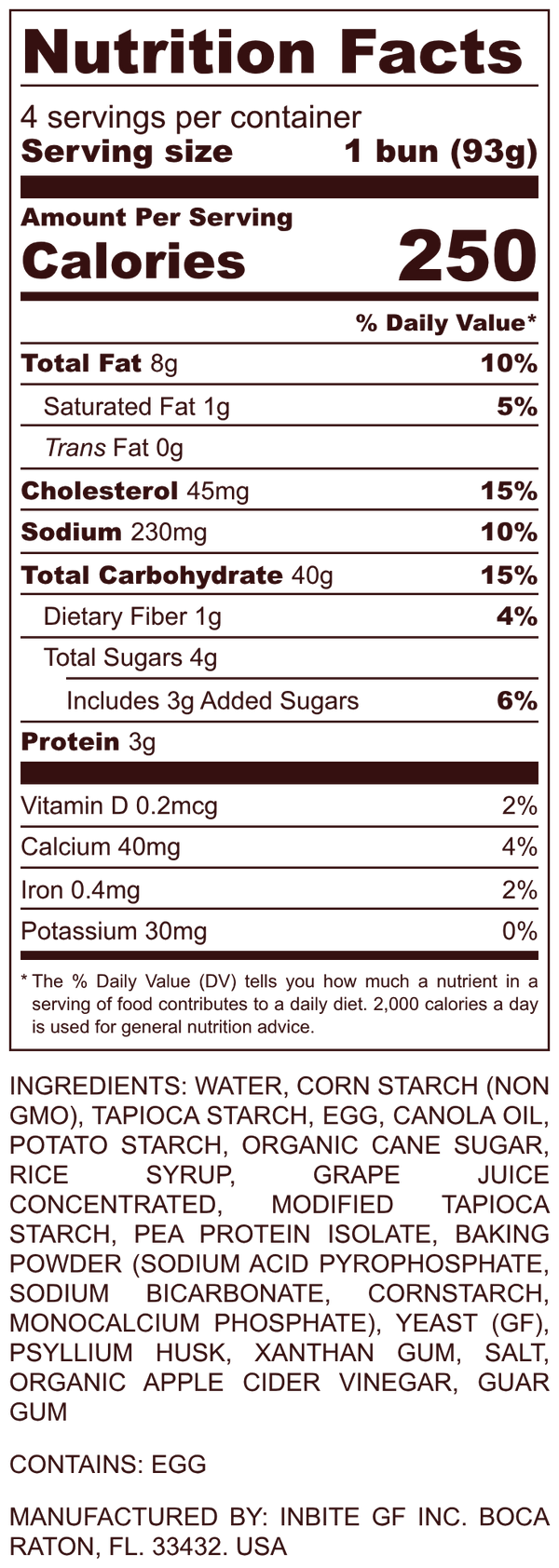 Nutrition Facts