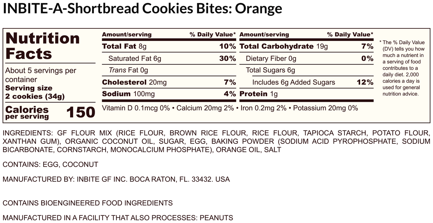 Shortbread Cookie: Variety Pack - 6 oz (4 Pack, 12 Pack)