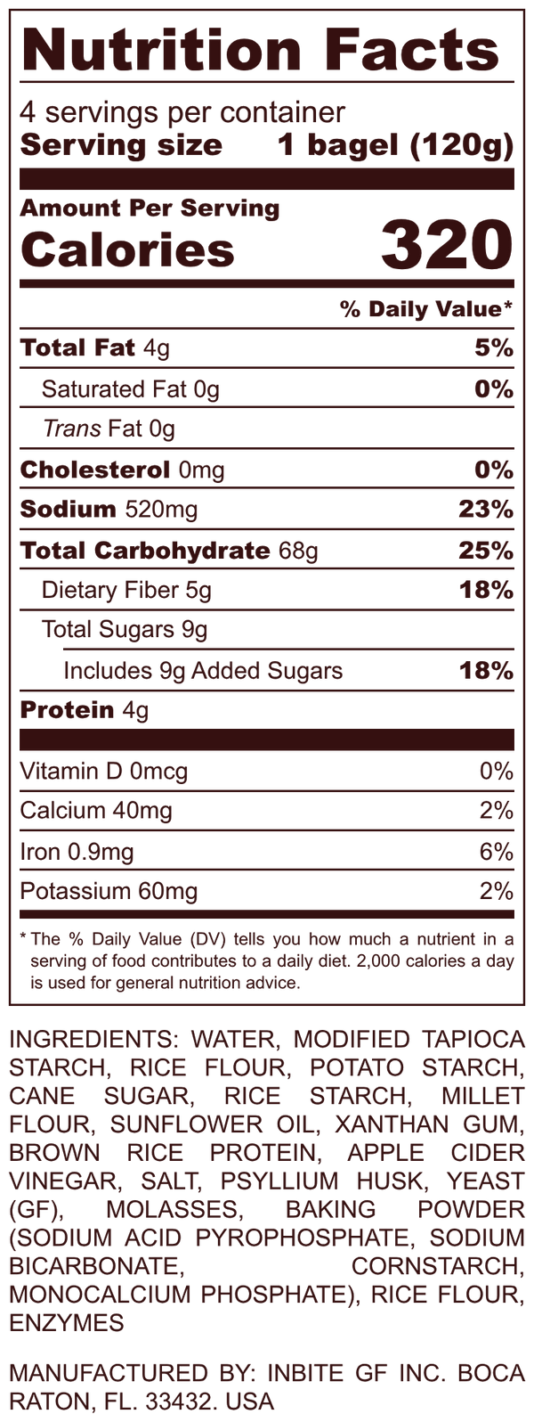 Nutrition Facts