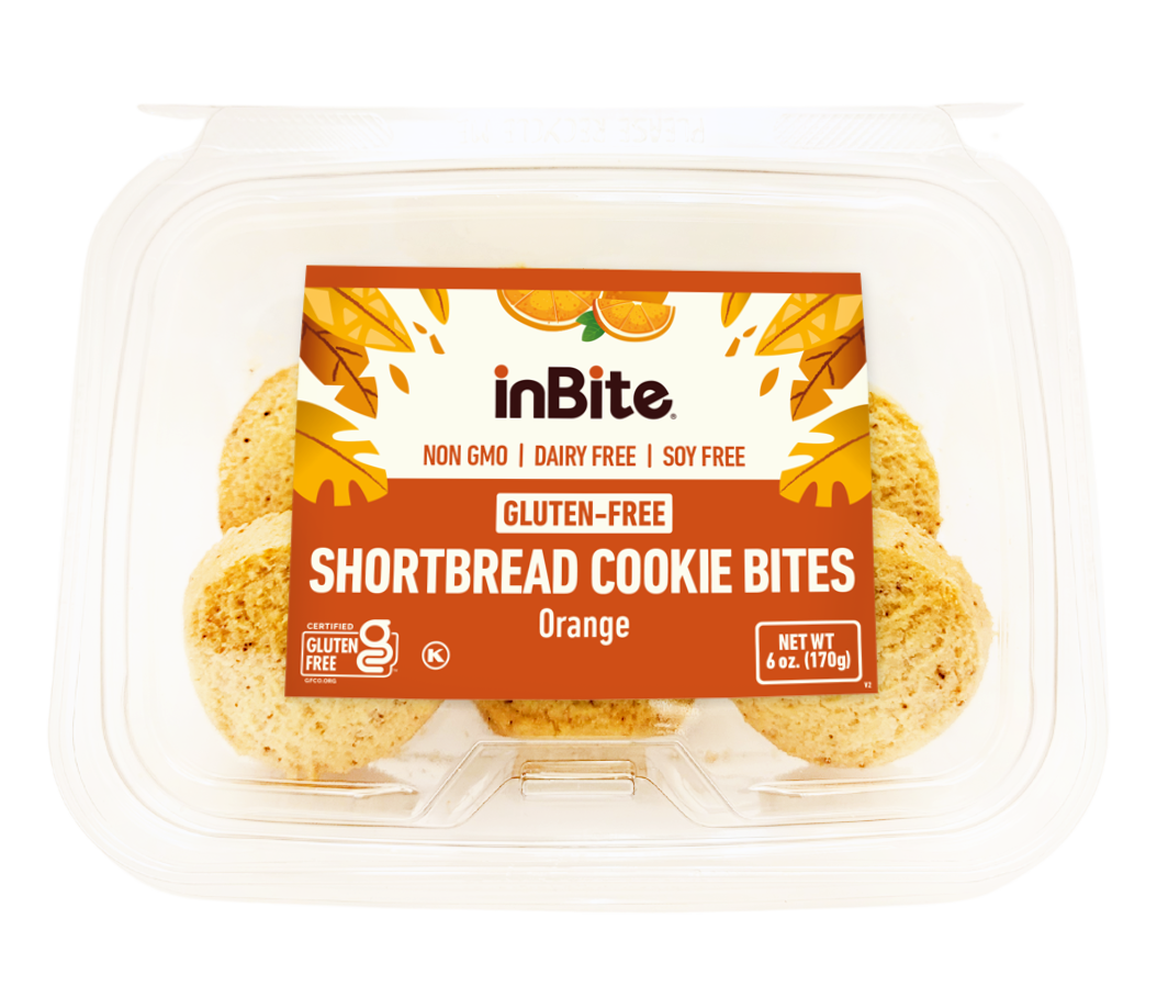 Shortbread Cookie: Orange - 6 oz
