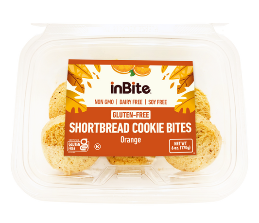 Shortbread Cookie: Orange - 6 oz