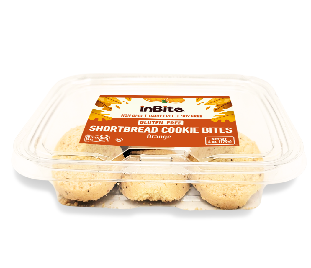 Shortbread Cookie: Orange - 6 oz