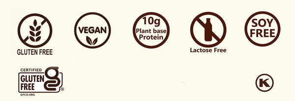 High Protein Vegan GF Cookie: Chocolate Chip - 2.1oz (4 Pack)